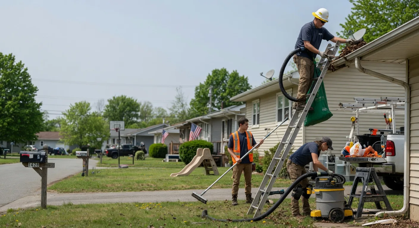 Gutter Installation in New Paris, PA near me